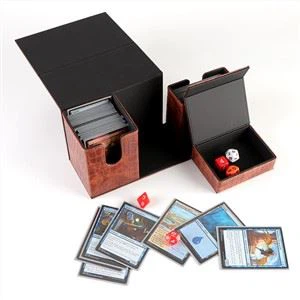 Teri o'yin kartasi pastki saqlash qutisi