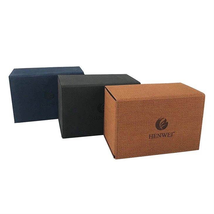 Leather Card Storage Box Magic