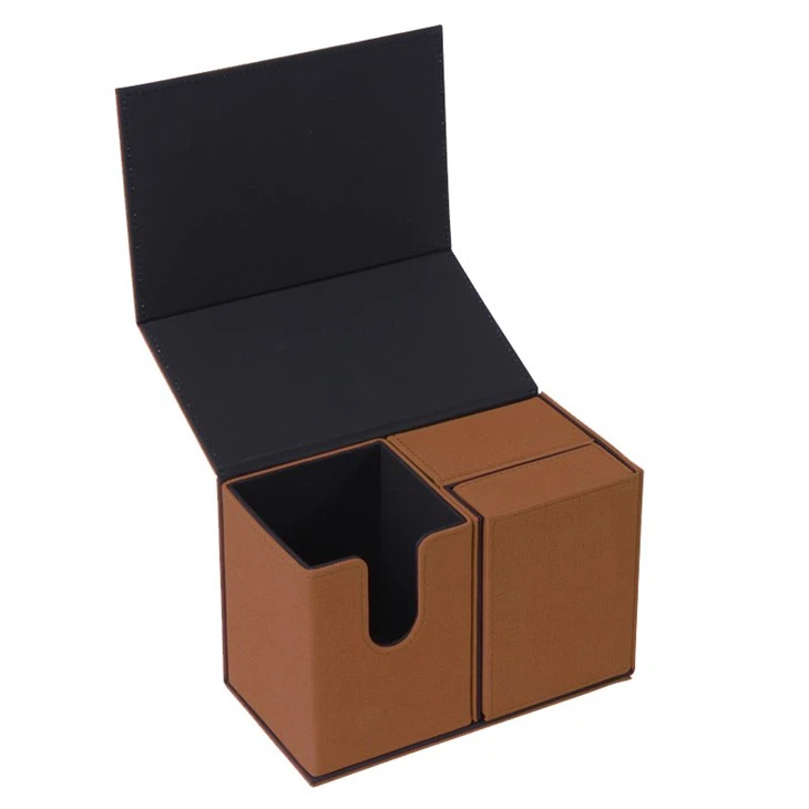 Leather Card Storage Box Magic