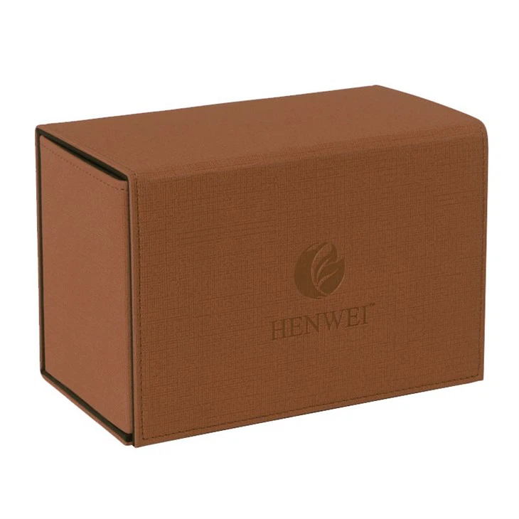 Leather Card Storage Box Magic